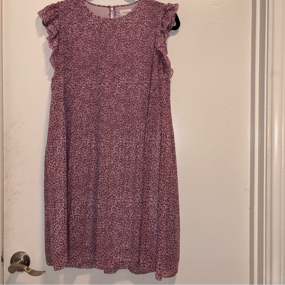 Aritzia Wilfred Daydreamer Sleeveless Mini Dress size small